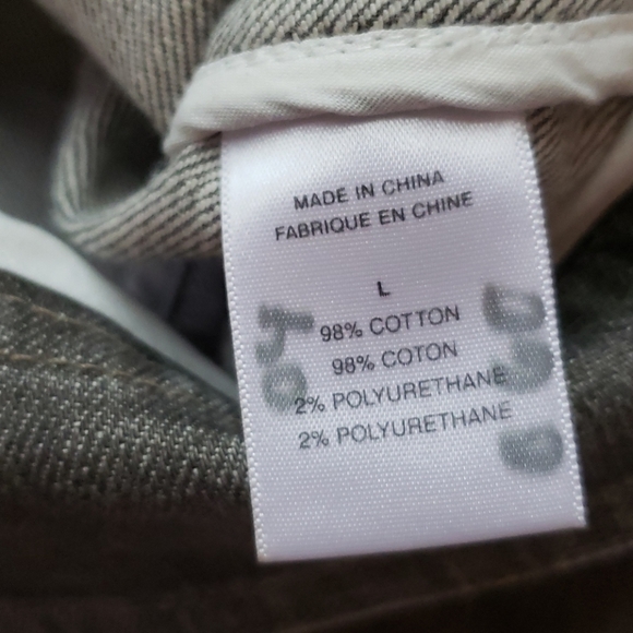 SALE⚡️NWOT Theory Maddox Crop Denim Jacket Sz L - Picture 7 of 10